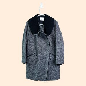 Vince Shawl Collar Asymmetric Coat